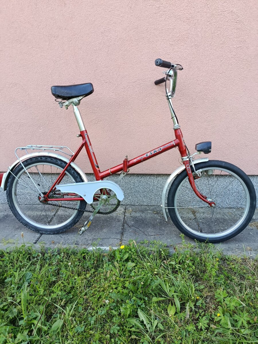 Skládací kolo Eska.