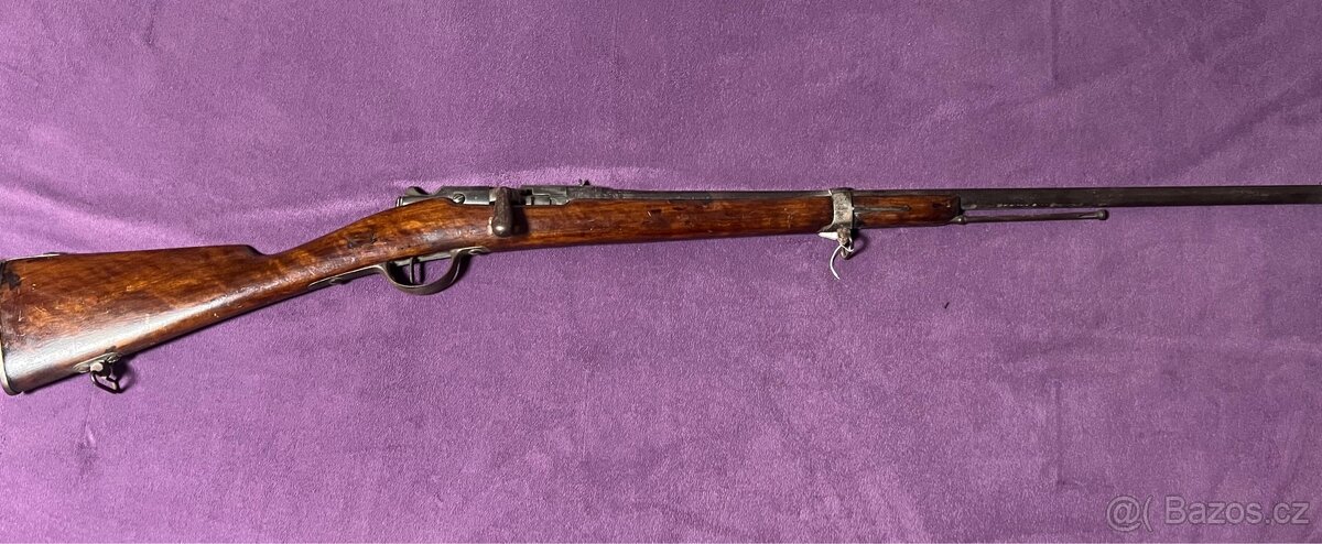 Historická Brokovnice Gras 1874 - Cal. 24