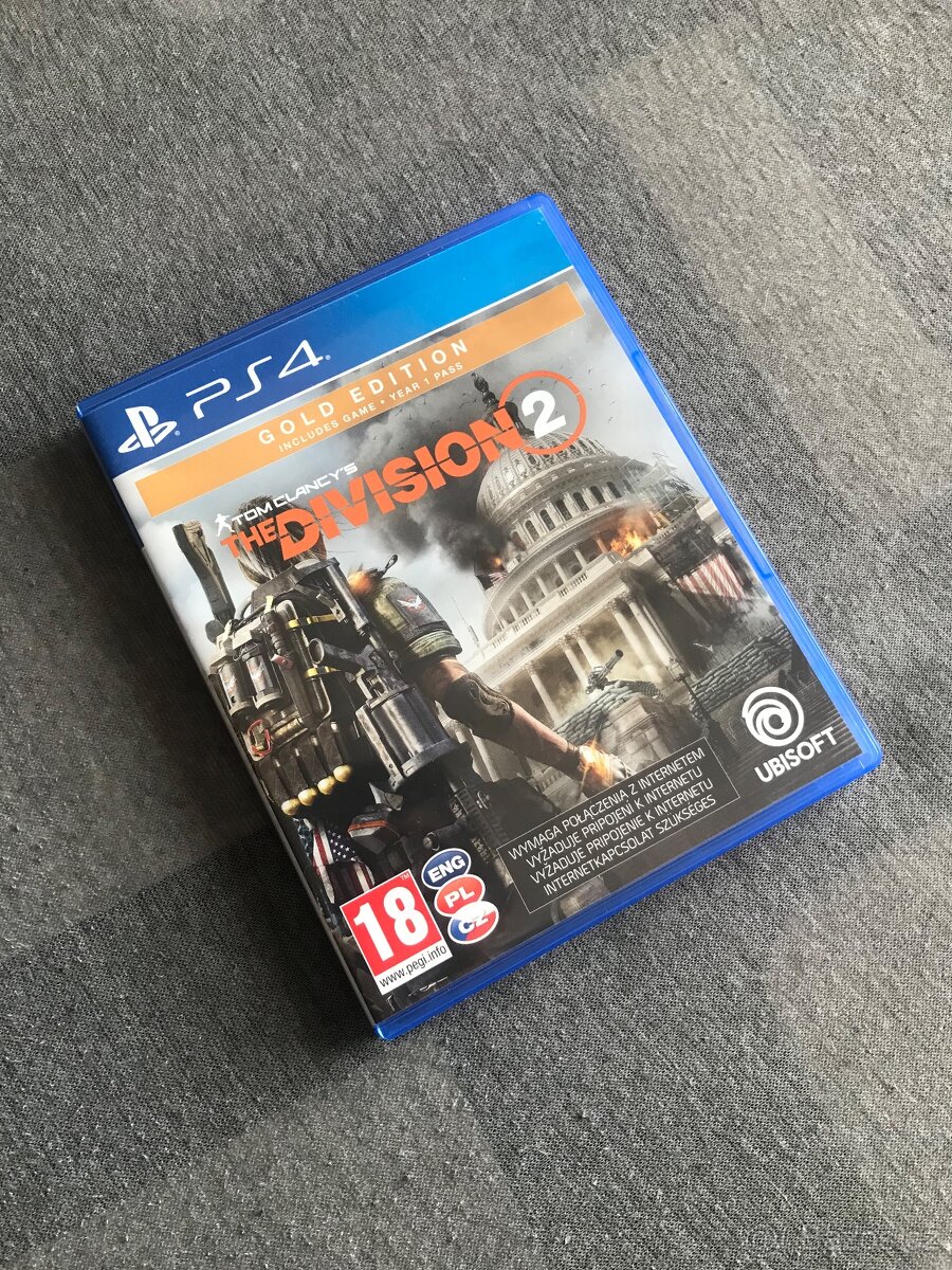 PlayStation 4, PS4 hra T.C. The Division 2 - GOLD