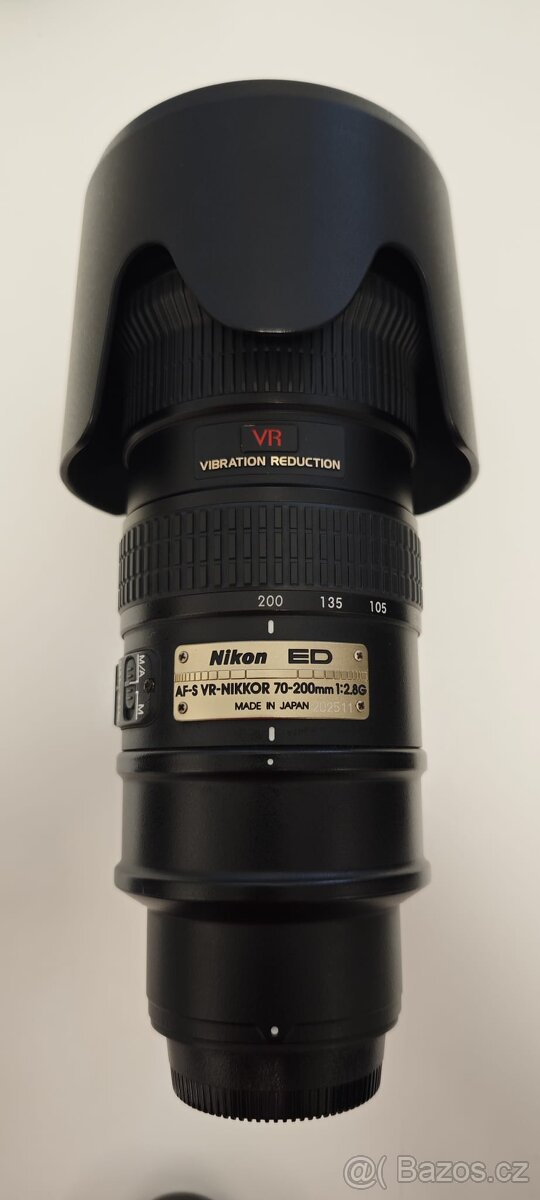 Nikon 70-200 mm F2,8G AF-S VR