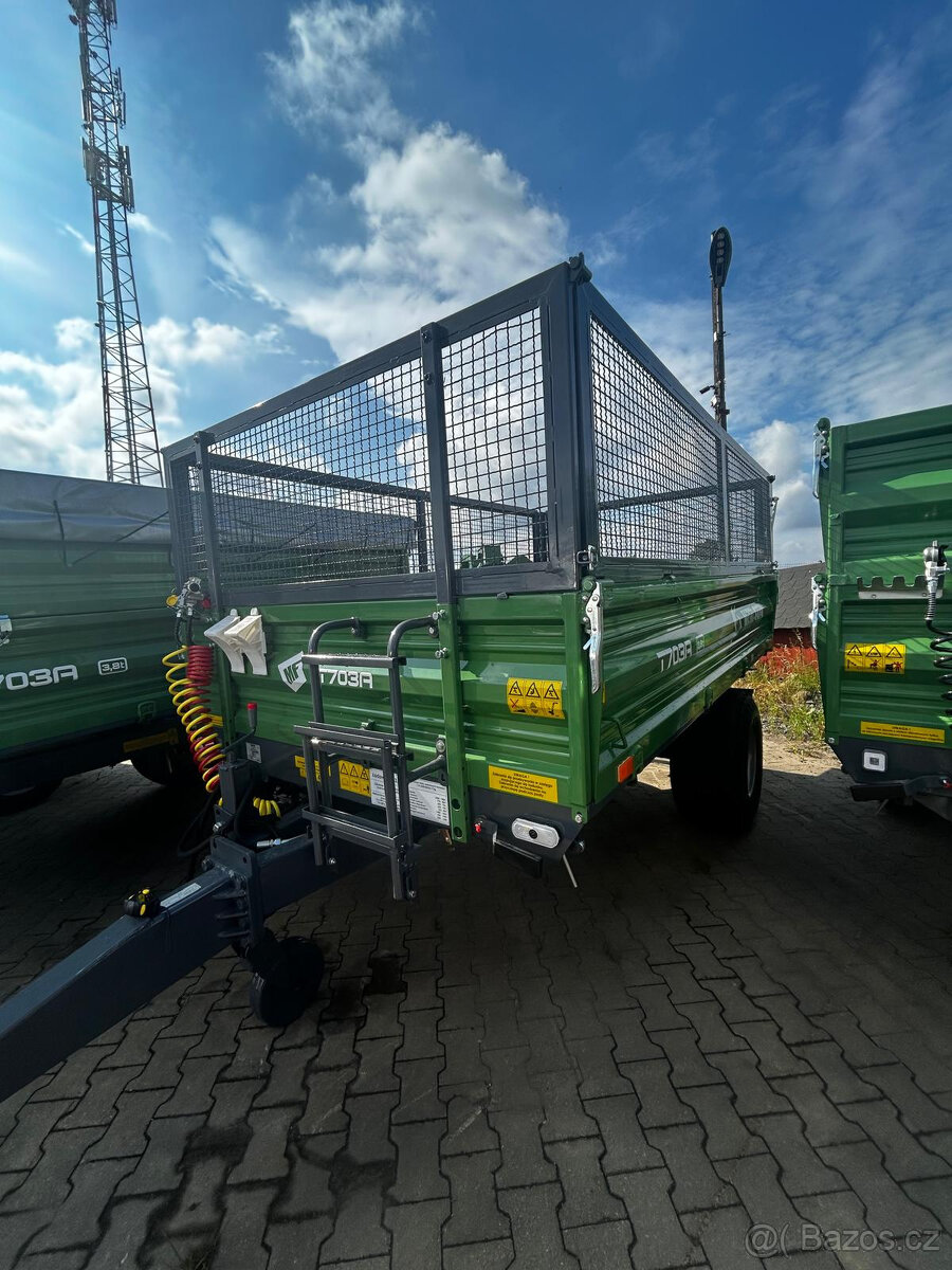 Jednonápravový přívěs T703A 3,8t VÝPRODEJ SKLADŮ