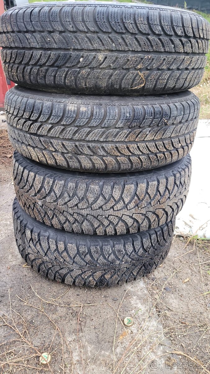 Zimní kola s disky 175/65 r14 6,5mm vzorek