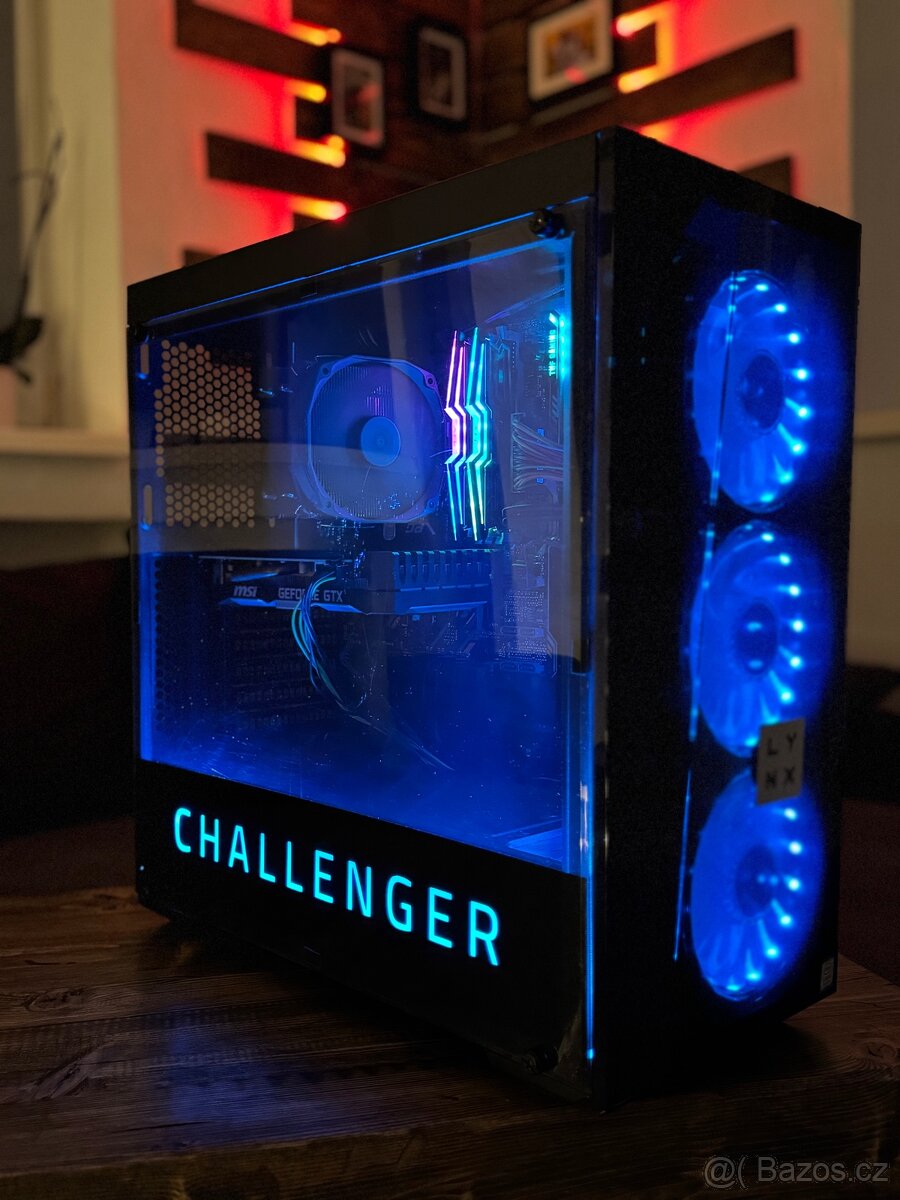 Herní PC i5-8400 • GTX 1660 Ti • 16GB RAM • 240GB SSD + 2TB