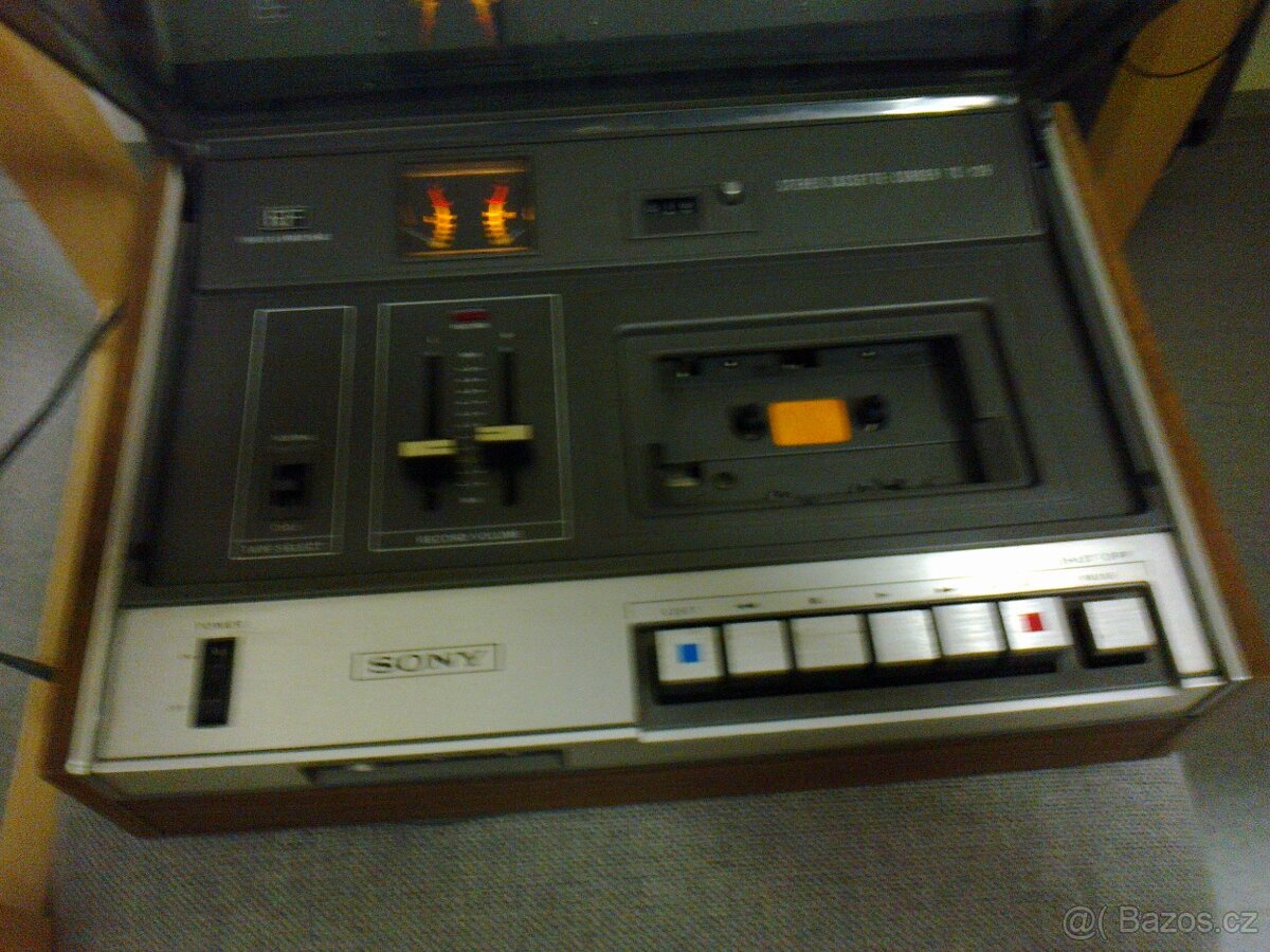 Sony stereo Cassete TC 129 Vintage