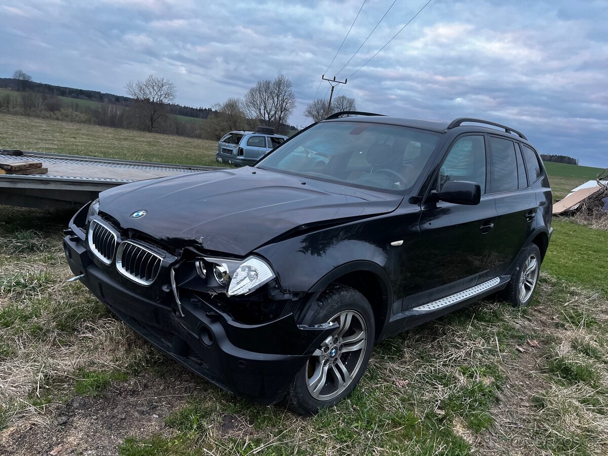 BMW x3 160kw prodám na díly