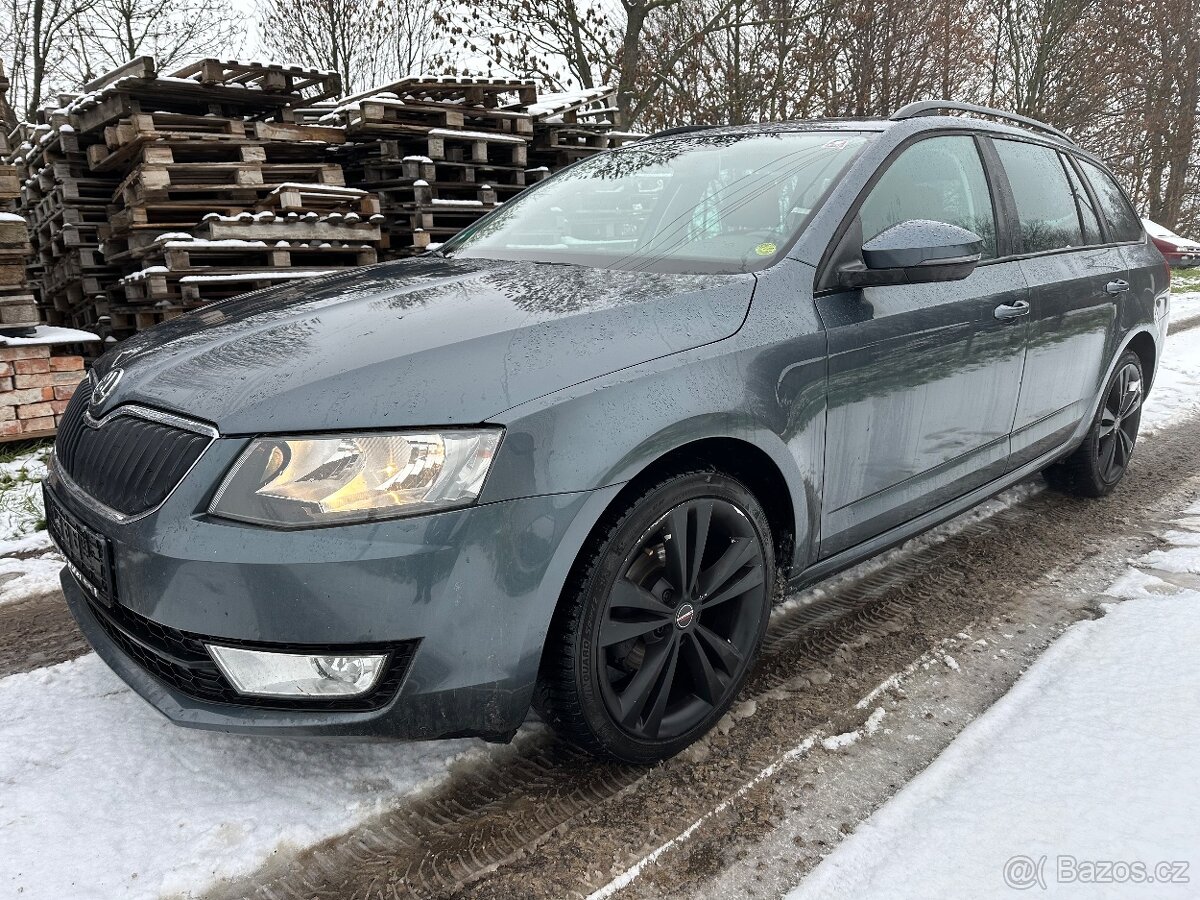 ŠKODA OCTAVIA 3 manuál benzín elegance model 2015