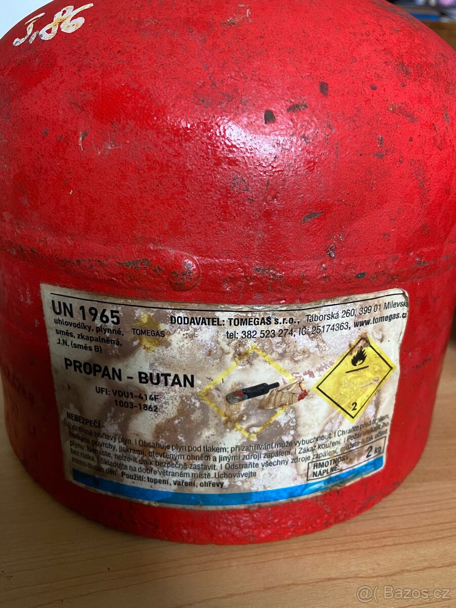 Plynová láhev bomba 2 kg