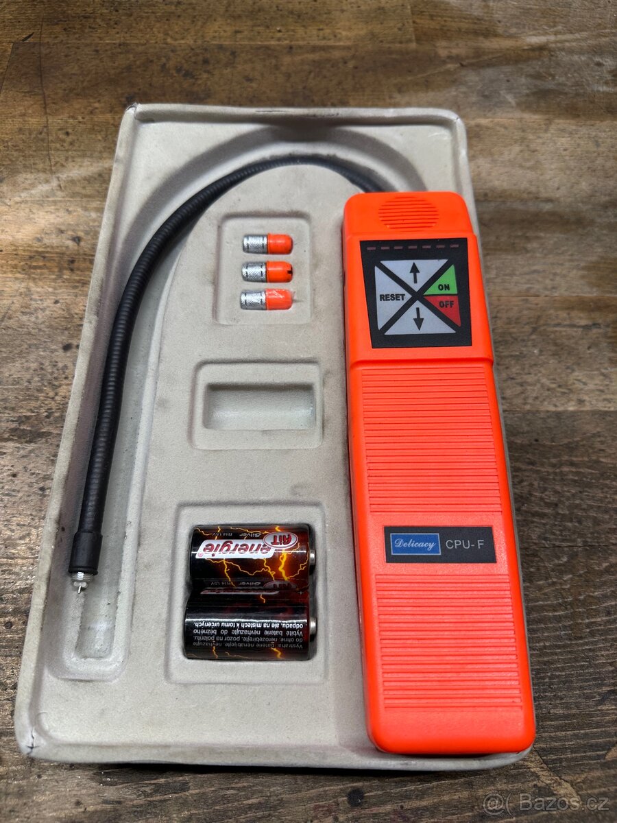 Detektor úniku chladiva – rozbalený, jako nový