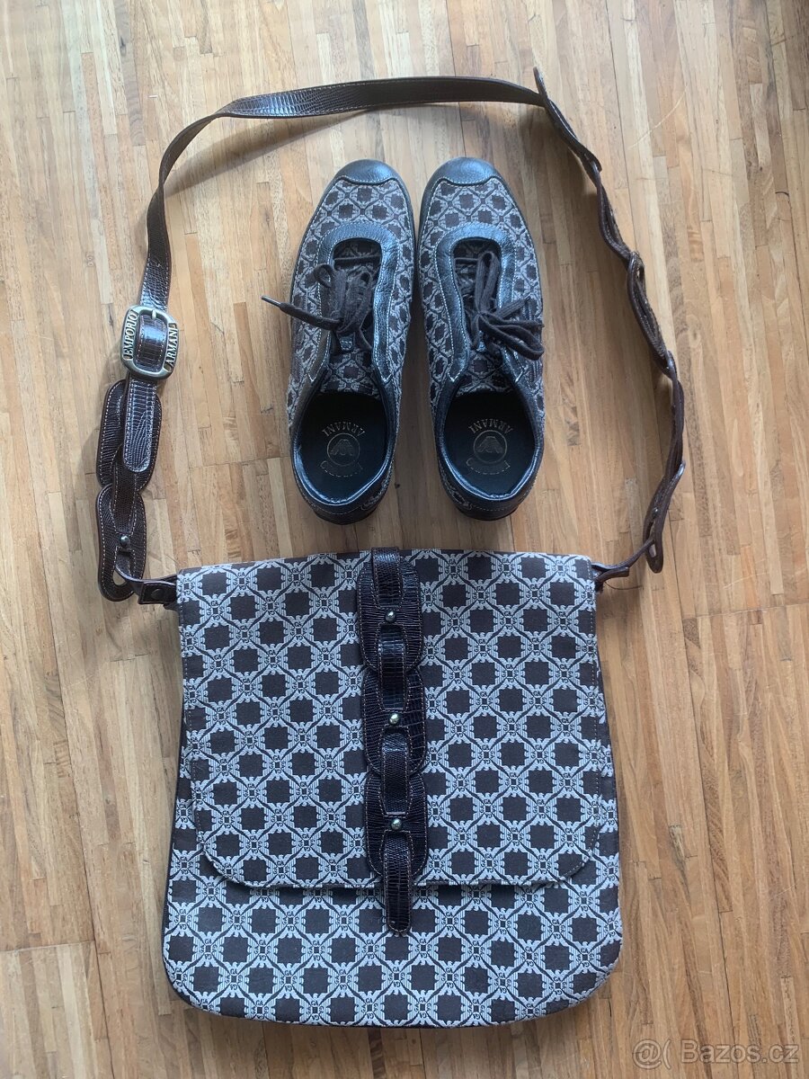 Emporio Armani boty + taška