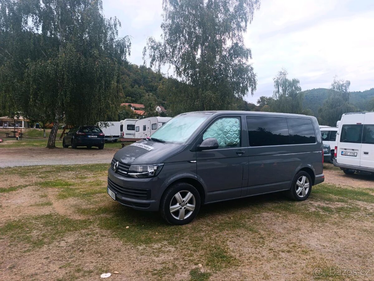 Transporter T6 2.0tdi 9 míst/camping spaní..Výměna za L2H2