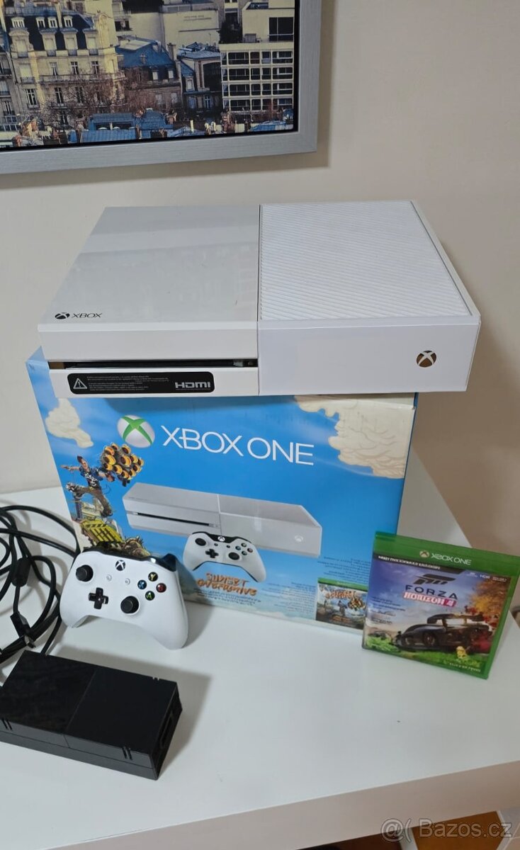 Herní konzole XBOX ONE 500GB, bílá, v orig. balení