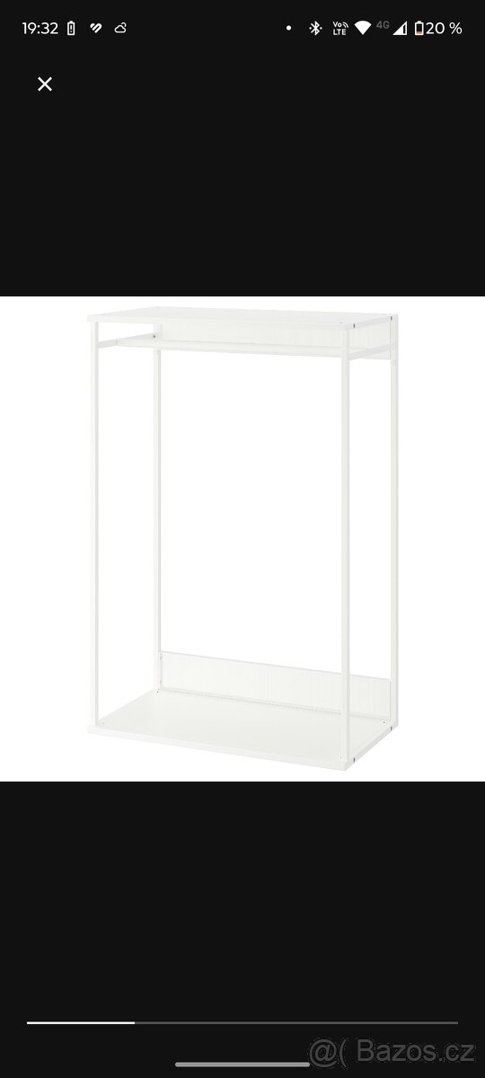 PLATSA otevřený díl IKEA, věšák