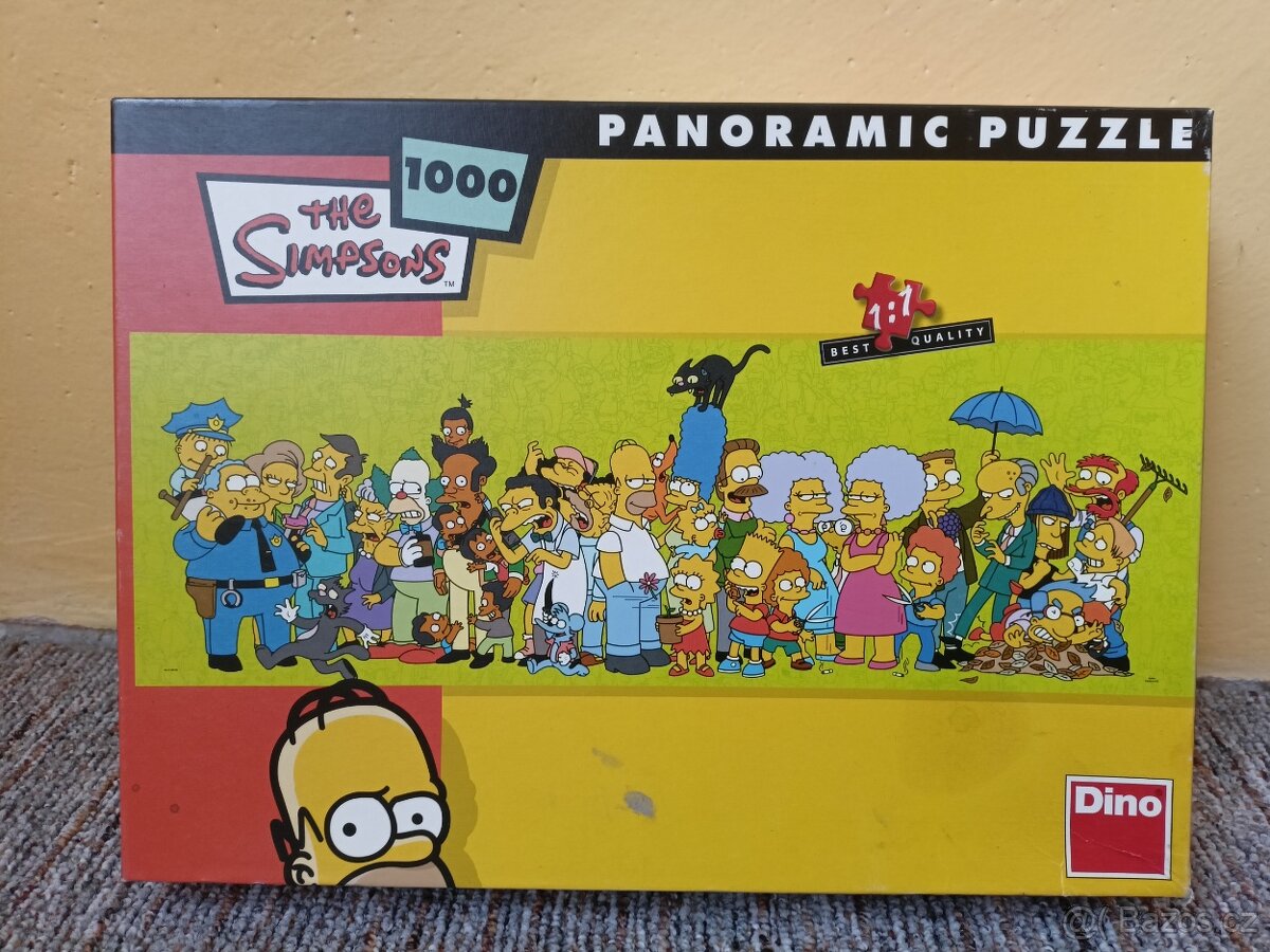 Puzzle The Simpsons 1000