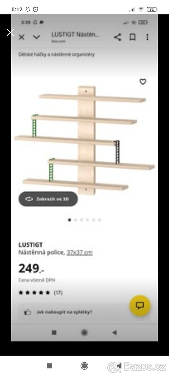 Ikea police Lustigt 4 ks