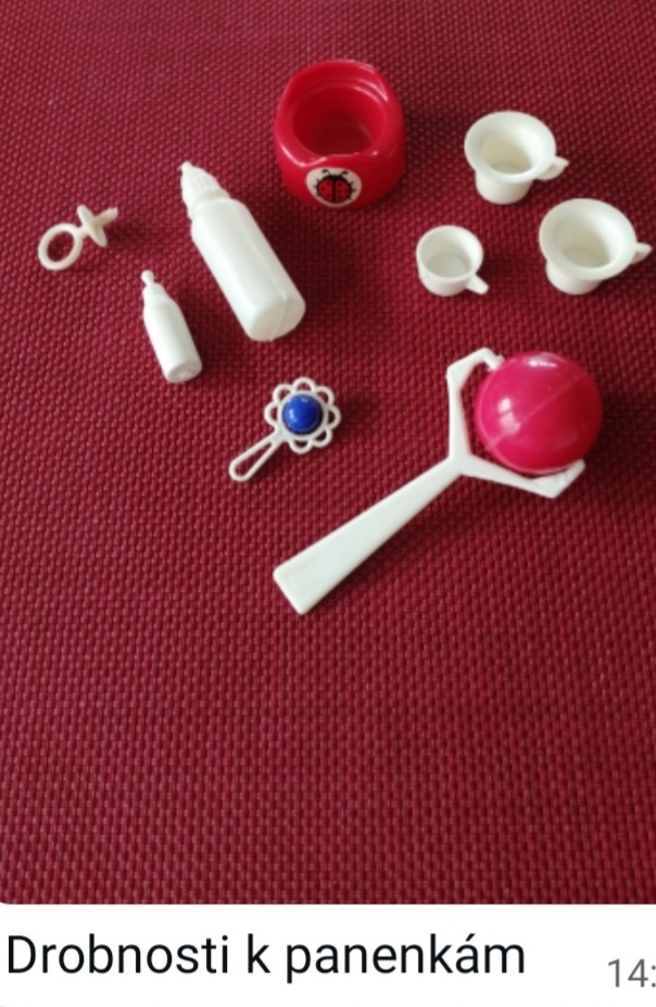 Retro hra doplňky k panence