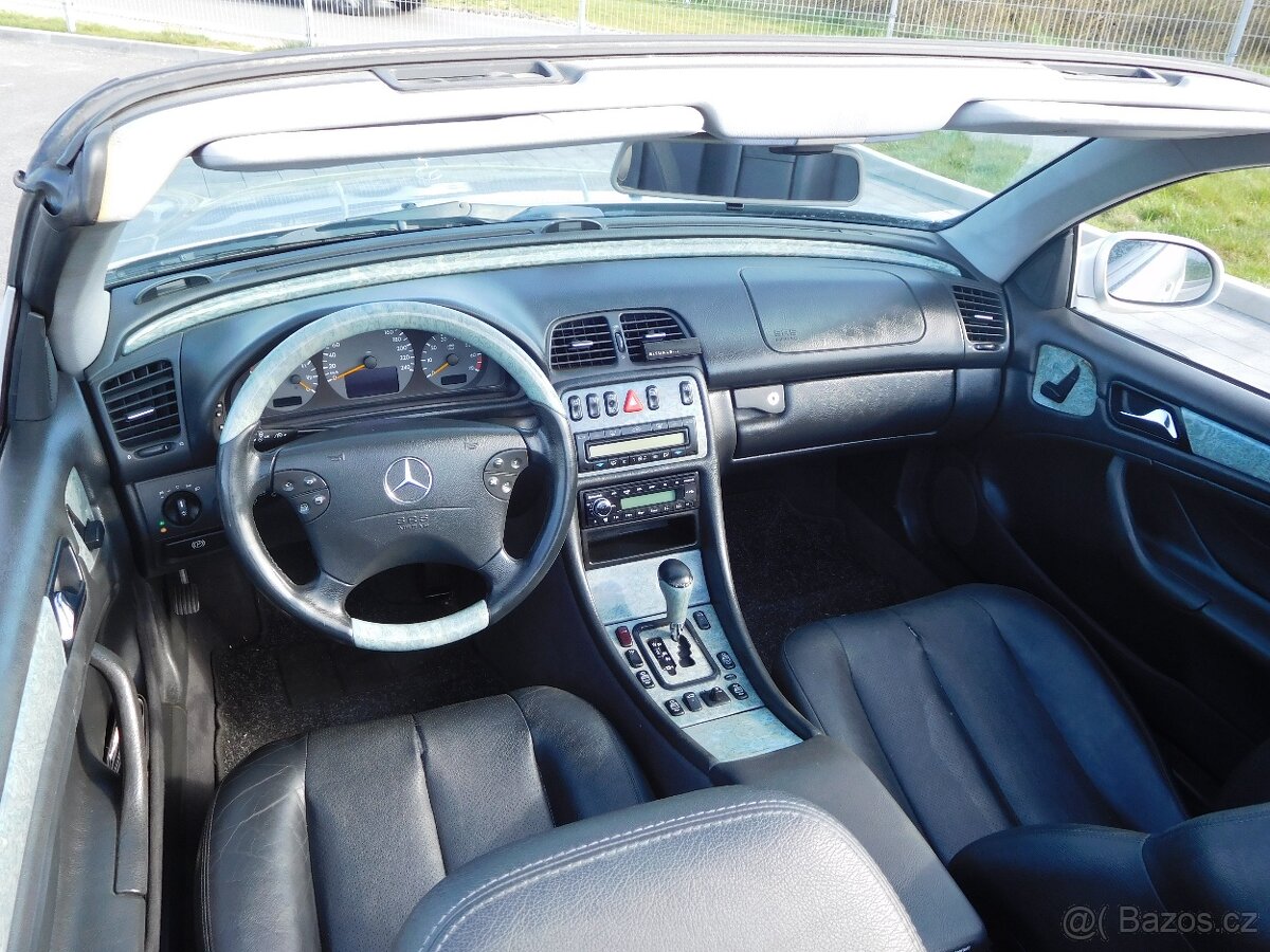 Mercedes-Benz CLK 200 2.0 i Avantgarde Cabrio, 100 kW, Kůže