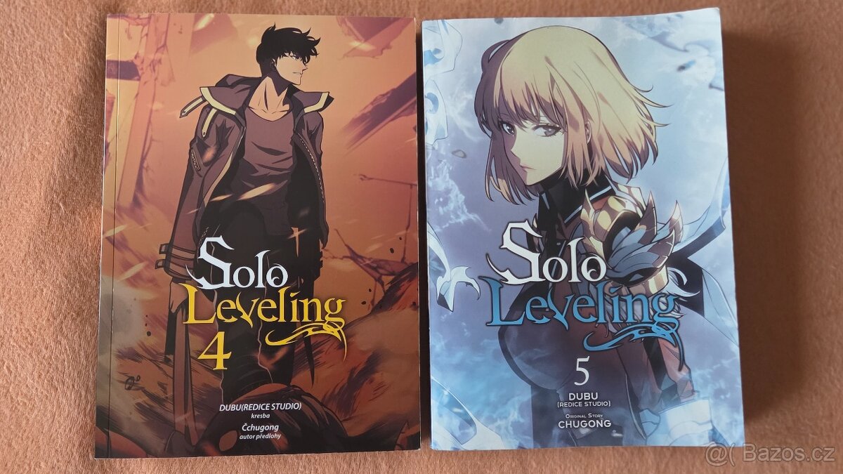 Solo leveling - velké manga knihy, díly 4,5