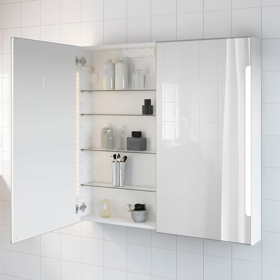 IKEA Skrinka do koupelny se zrcadlem