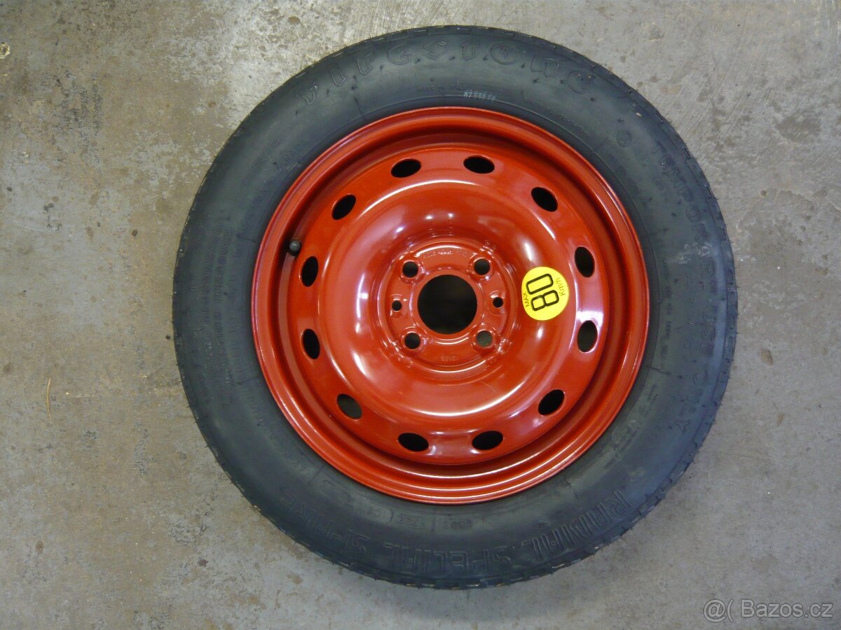 Nové Dojezdové kolo Fiat - 135 80 R14 - 4x98x58,1 - -