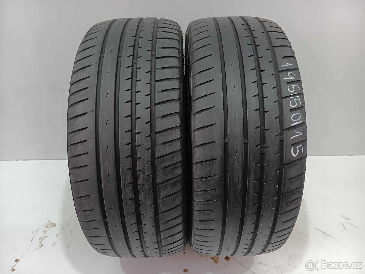 2ks letní pneu 195/50/15 Hankook