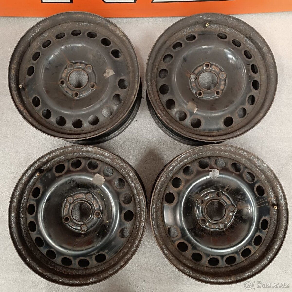 Ocelové disky Opel 6,5Jx16'' , R16 , 5x110 , ET37