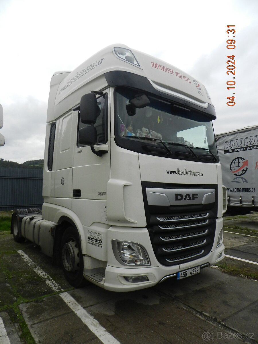 Prodám tahač lowdeck DAF XF 460 r.v 6/2019 najeto 665000Km