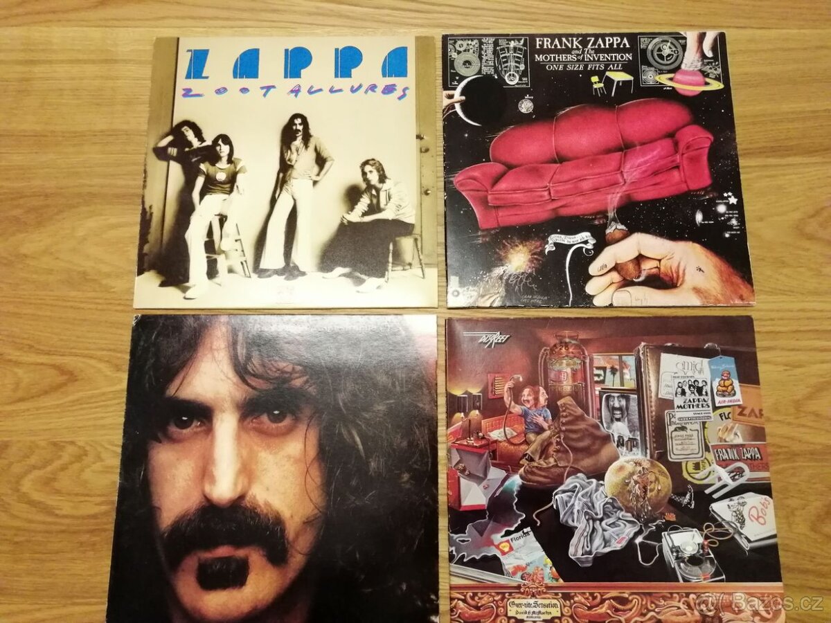 LP desky - FRANK ZAPPA - J APAN,D,UK press