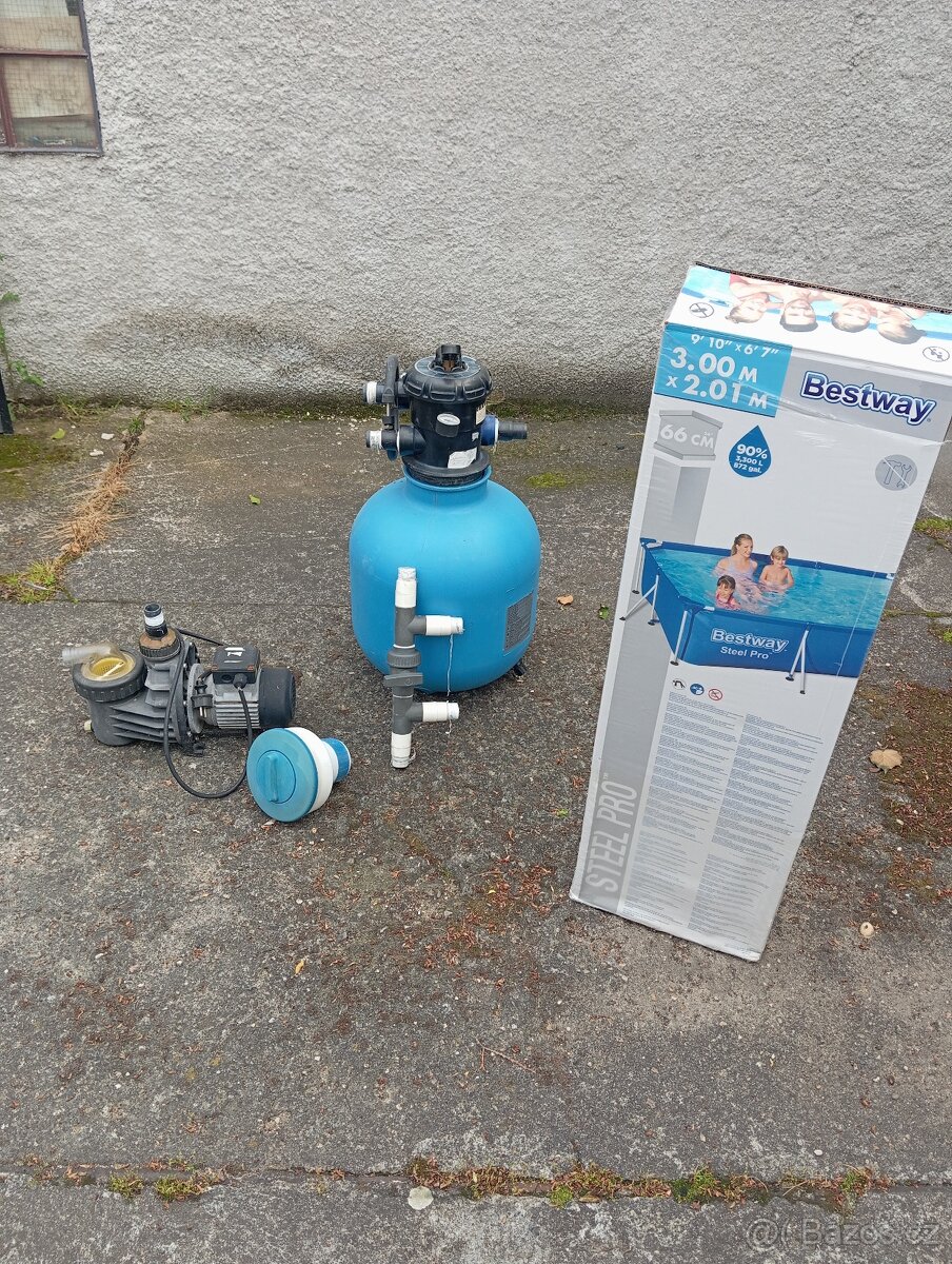 Nabízím Kompletní set s bazénem