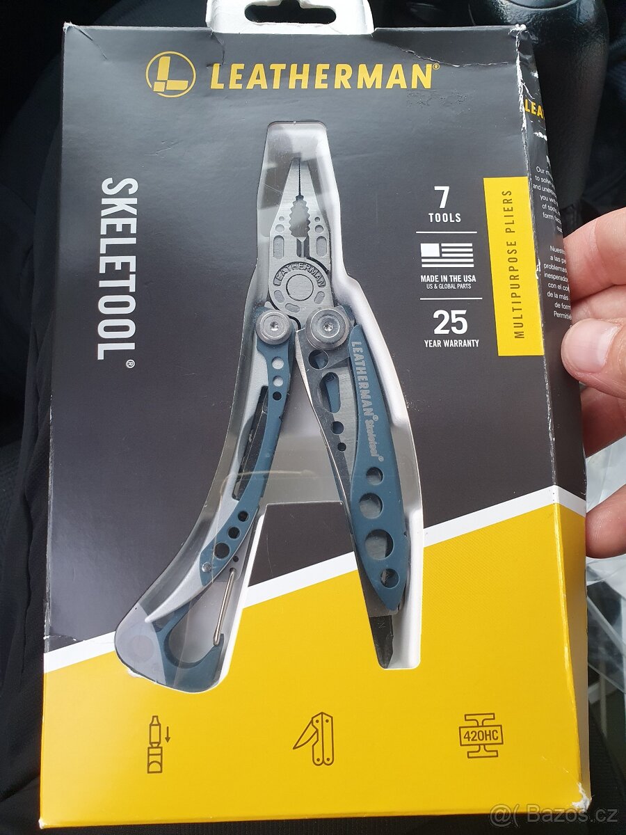 Leatherman 7 tools skeletool 142g