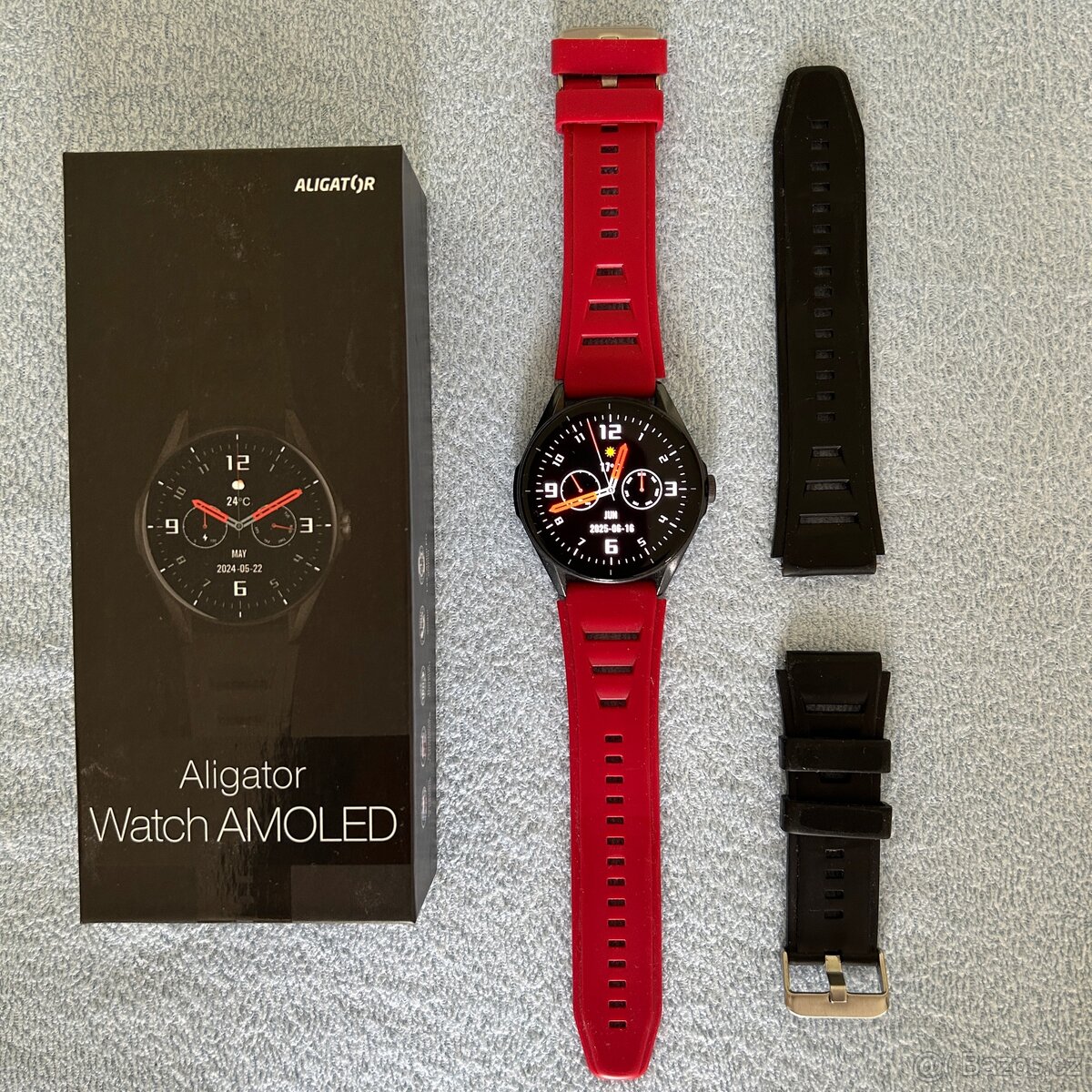 Chytré hodinky Aligator Amoled