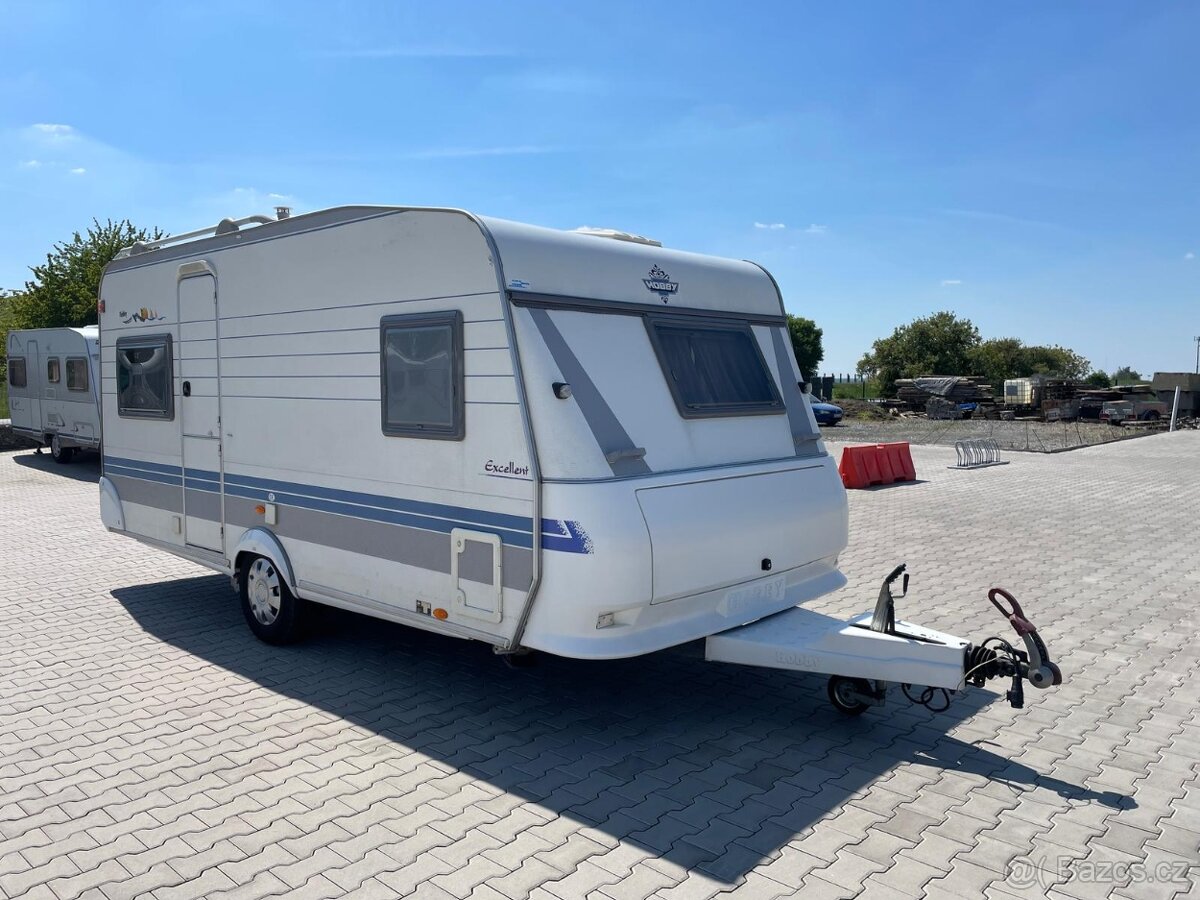 PRODÁNO Hobby Excellent 460, EL.POJEZD, BOJLER, ,STAN