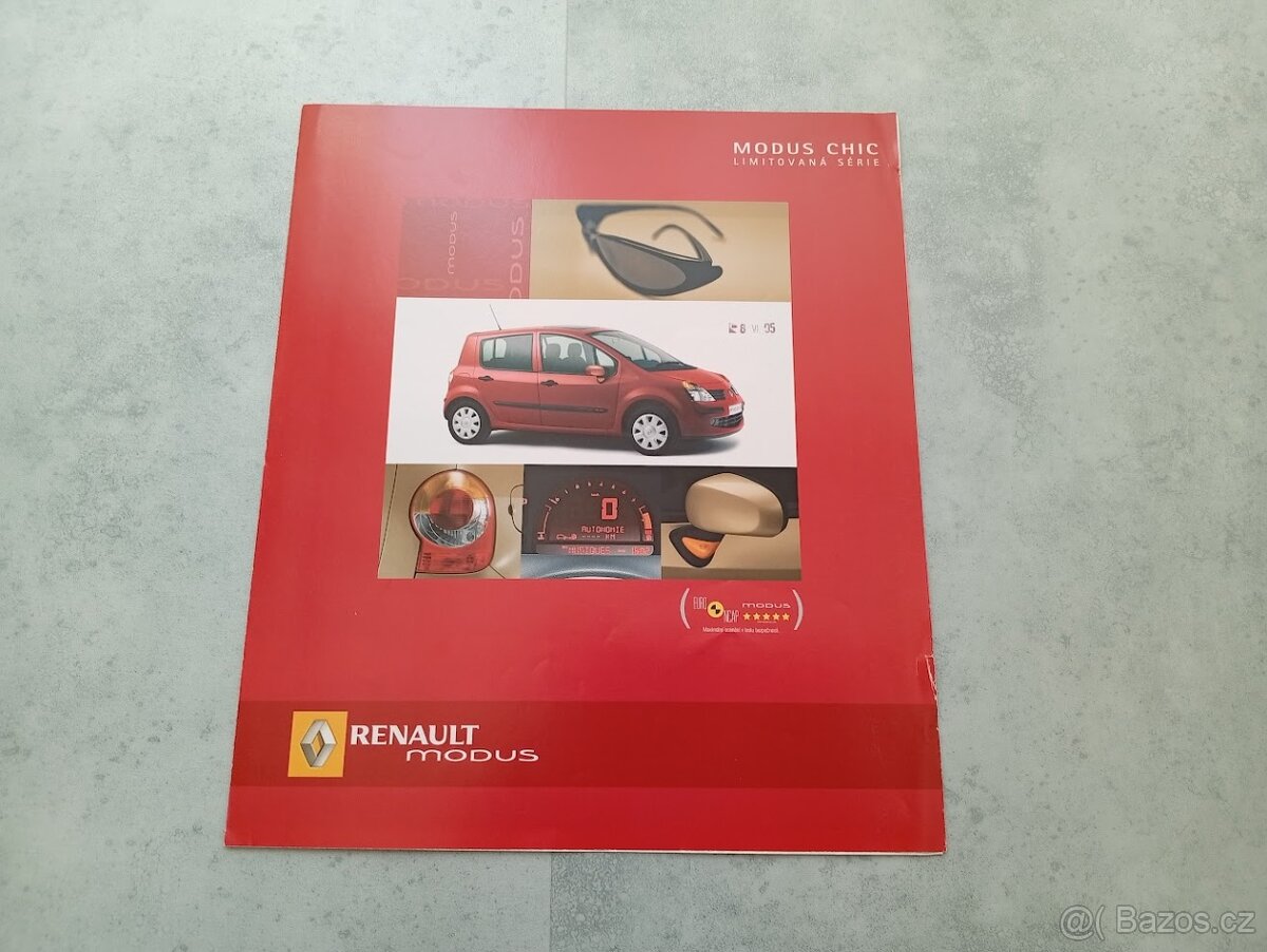 Renault Modus - prospekt - doprava v ceně