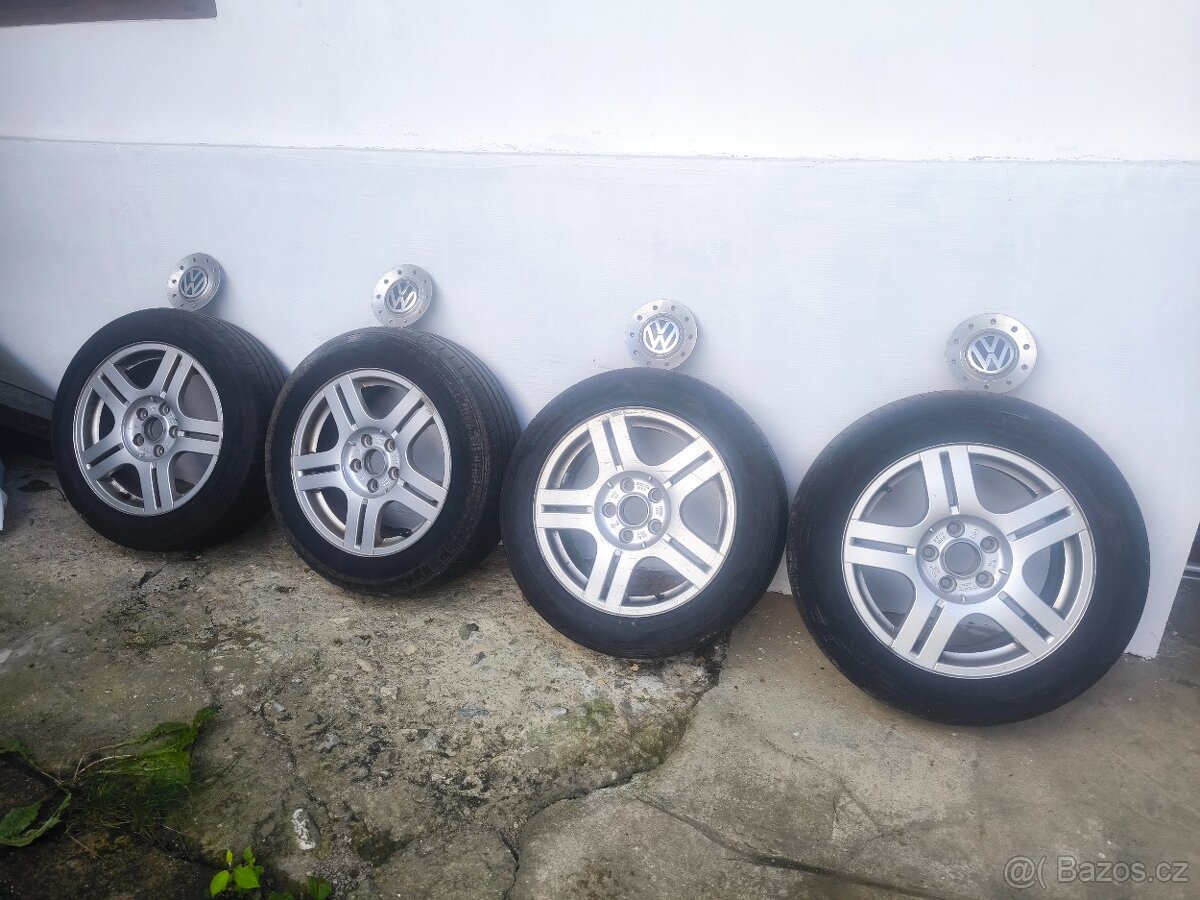 Alu kola VW 5x112 205/55 R16