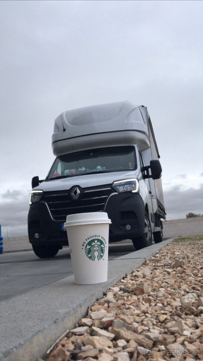 řidiče sk. B na Renault Master, plachta 10palet