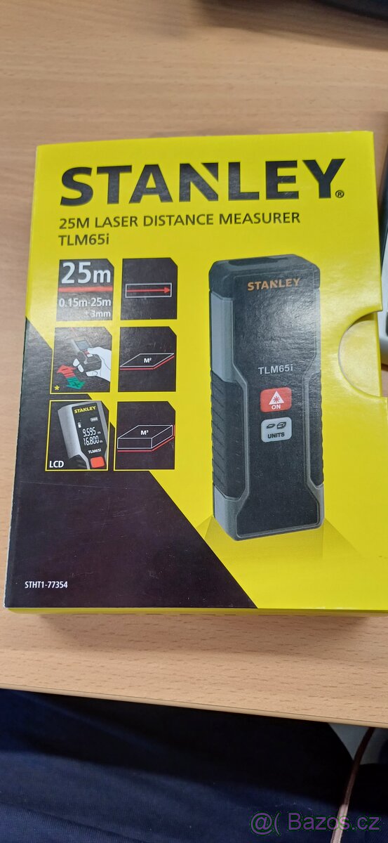 Laserový měřič vzdálenosti dosah do 25m TLM65i STHT1-77354 S