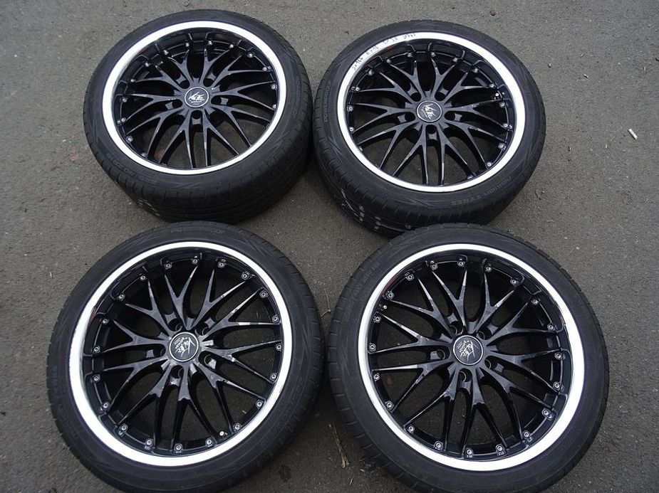 Alu disky límec Barracuda, 18", 5x112, ET 38, letní sada