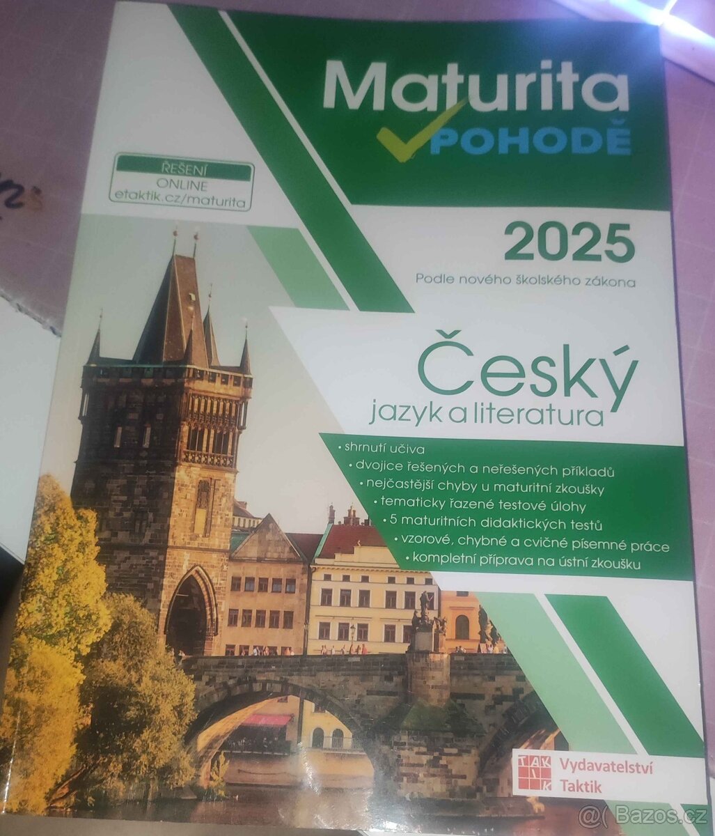 Maturita v pohodě: Český jazyk 2025