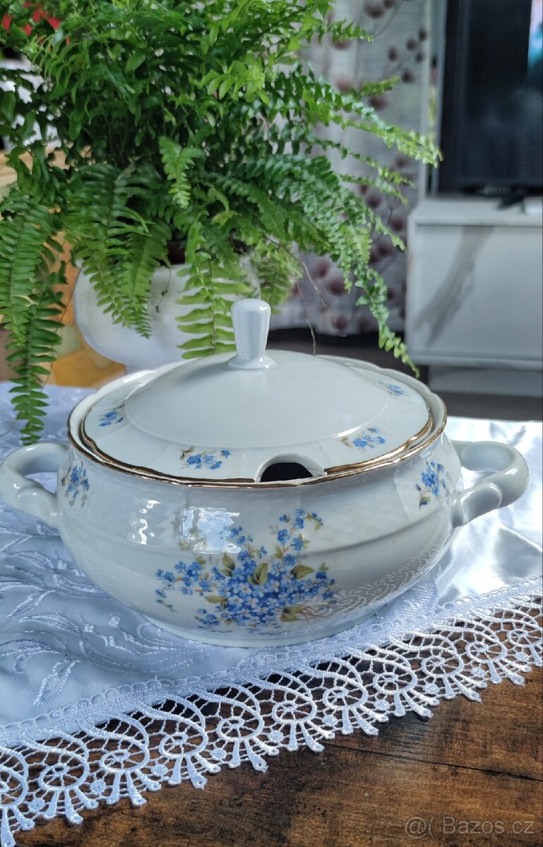 Poměnková vintage terina