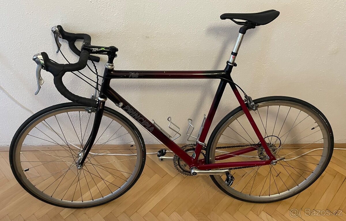 Silniční kolo Principia 700, Shimano 600 + SPD pedály