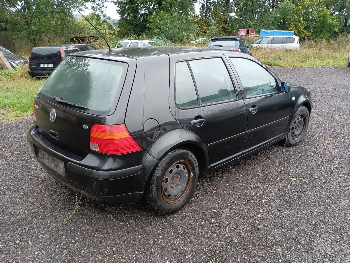 Prodám veškeré náhradní díly ve golf IV 1.6 74kw