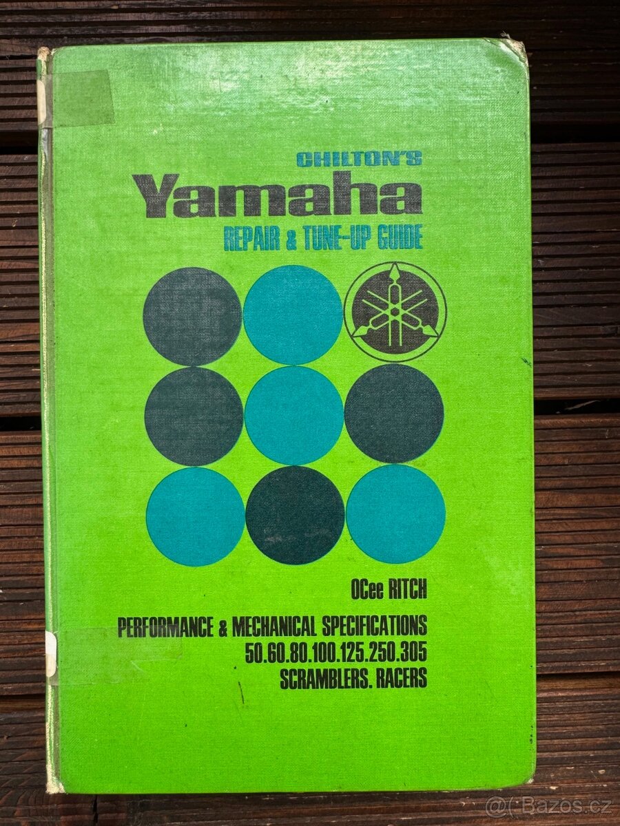 YAMAHA originální montážní manual servisní příručka