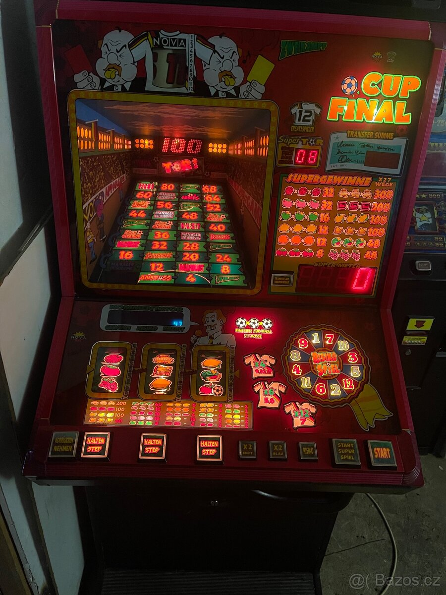 Výherní automat final cup /fotbal/