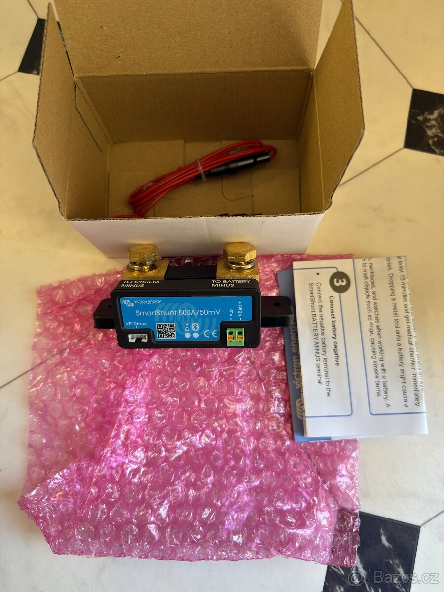 Victron Energy SmartShunt 500A/50mV – nový