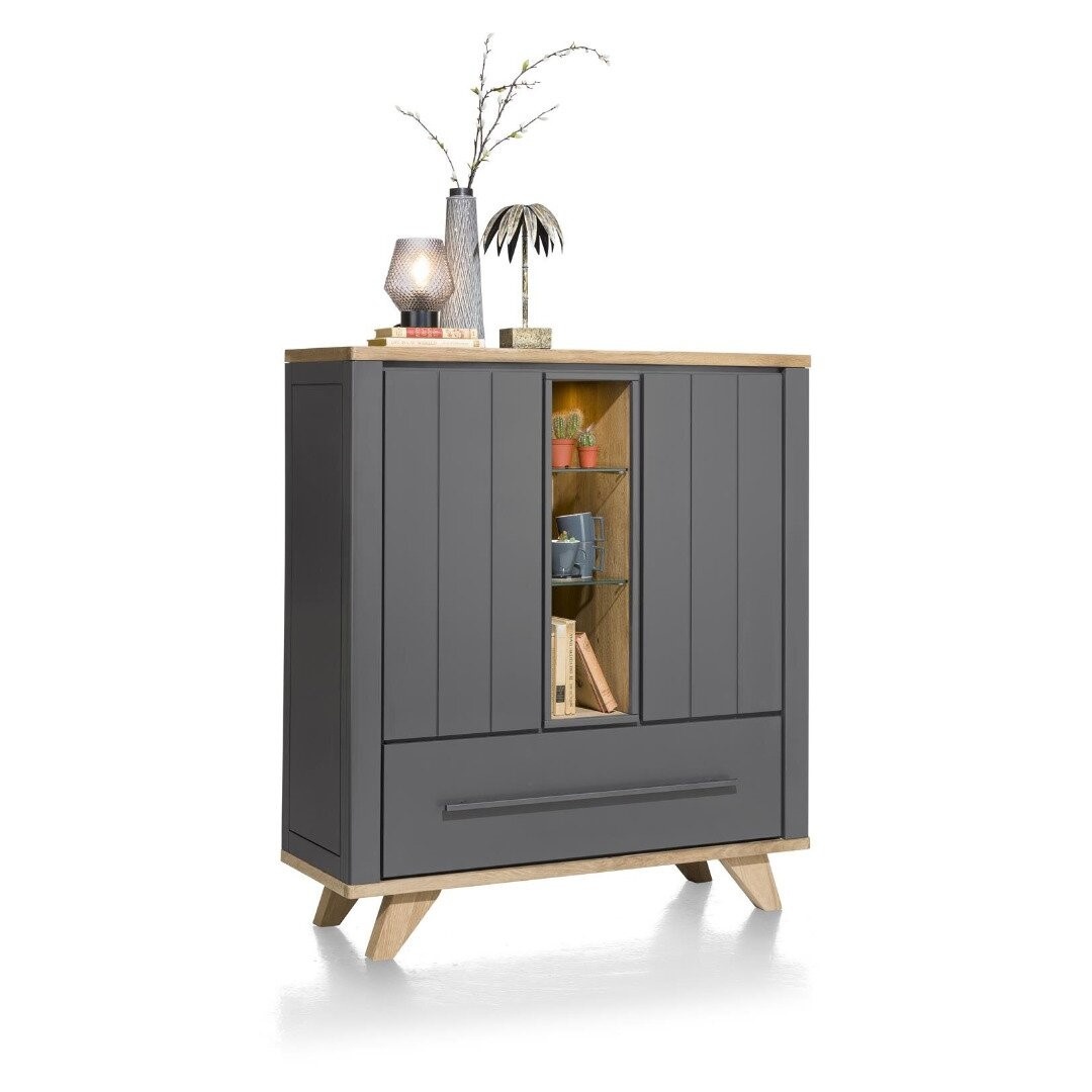 Komoda/skříň JARDIN – skandinávský styl, dřevo