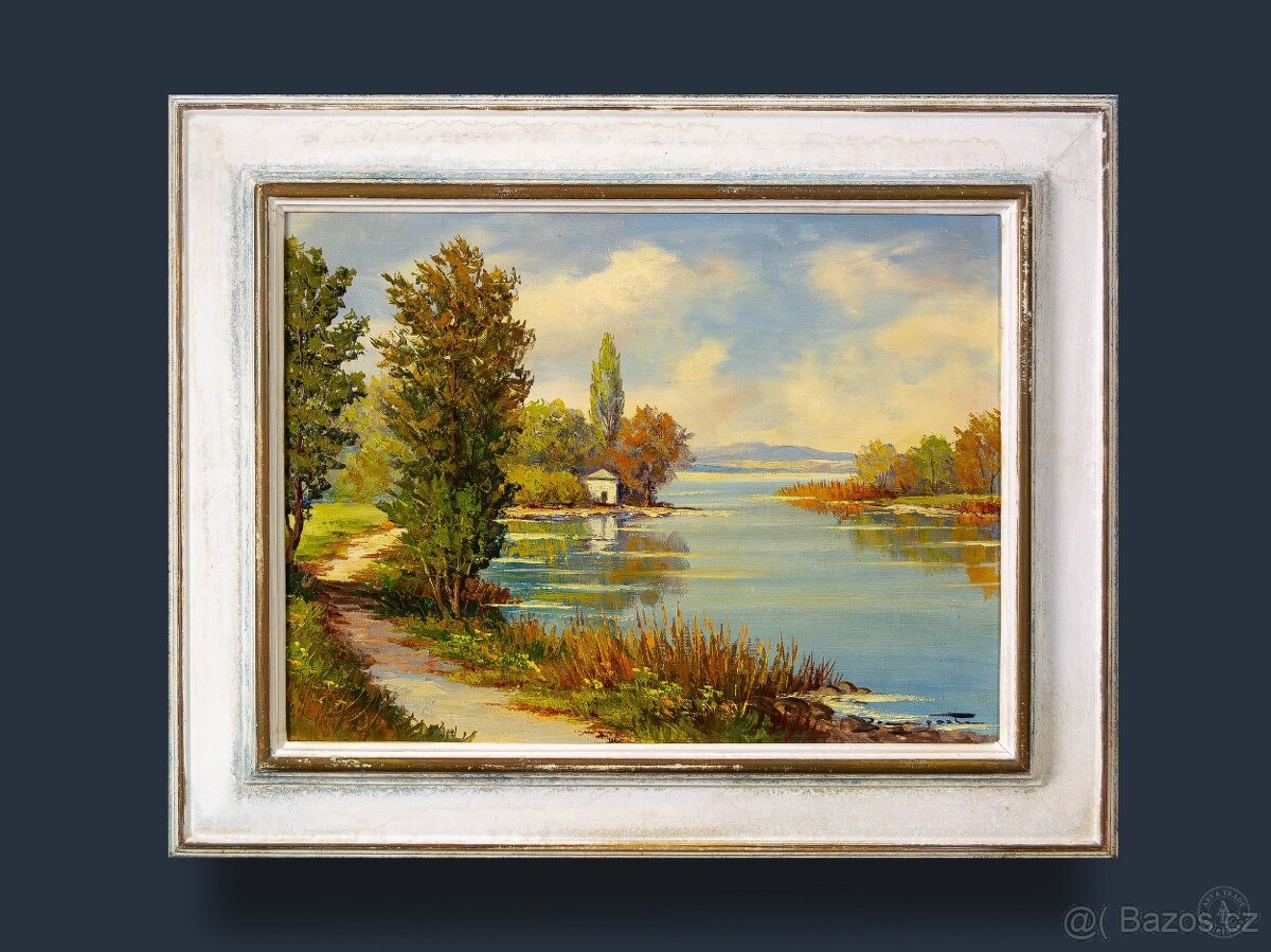 Romantický záliv, B. Gasta, 790 × 630 mm