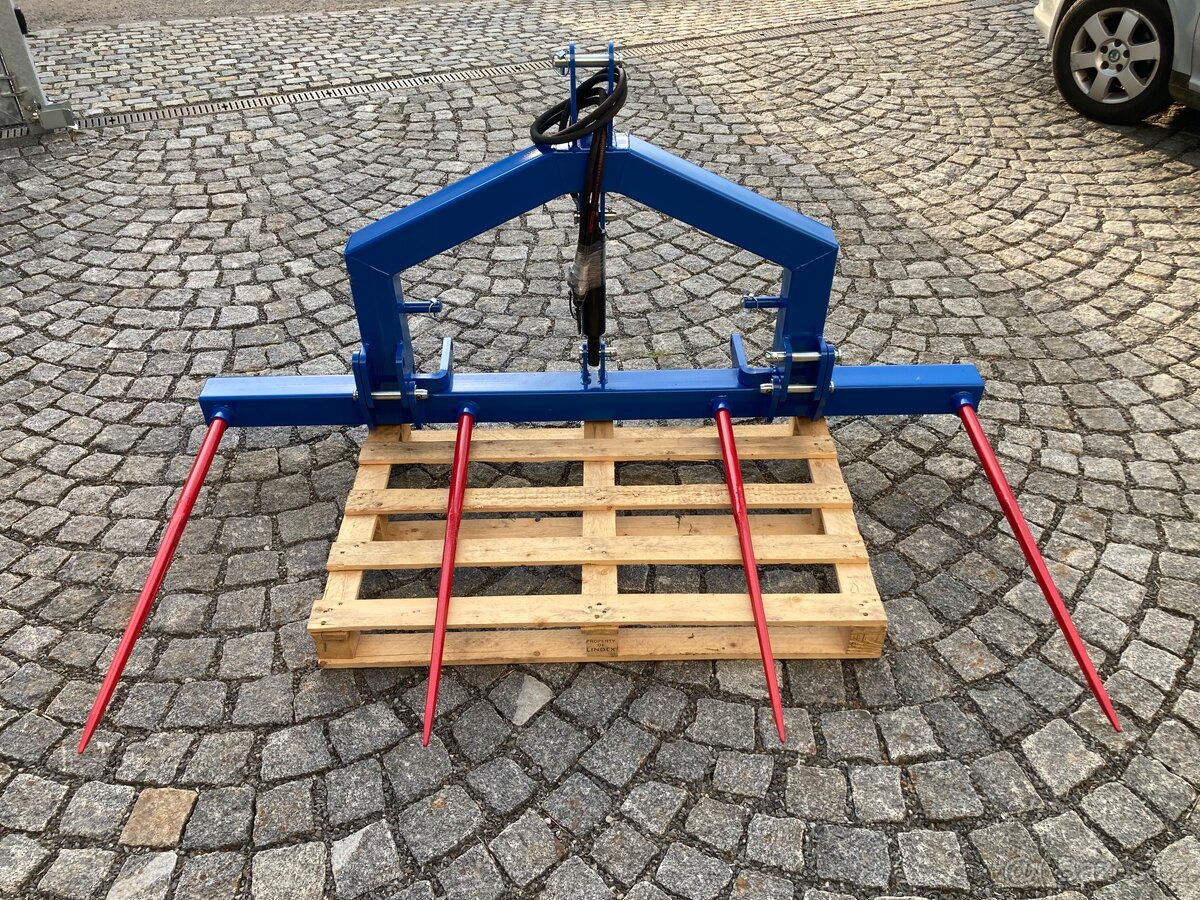 Nosič balíků-sklápěcí hroty/Špice na balíky/Vidle na balíky