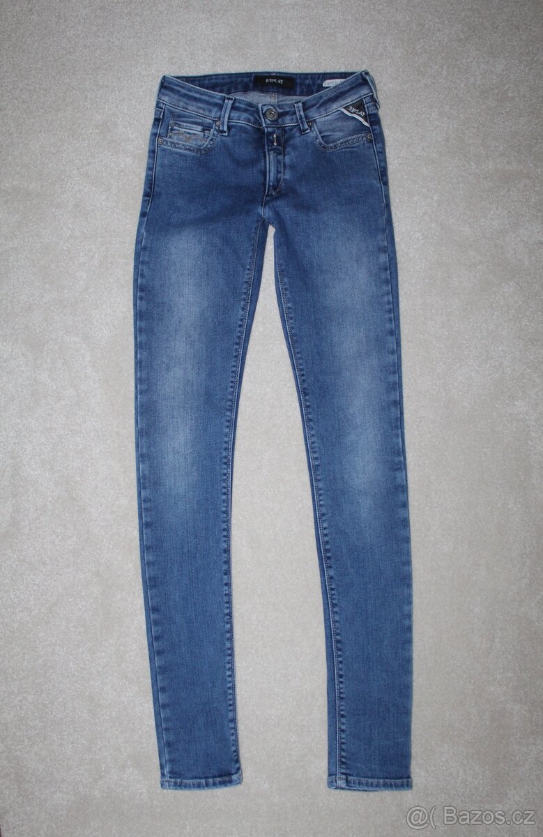 Dívčí džíny Replay Super Skinny vel. 140
