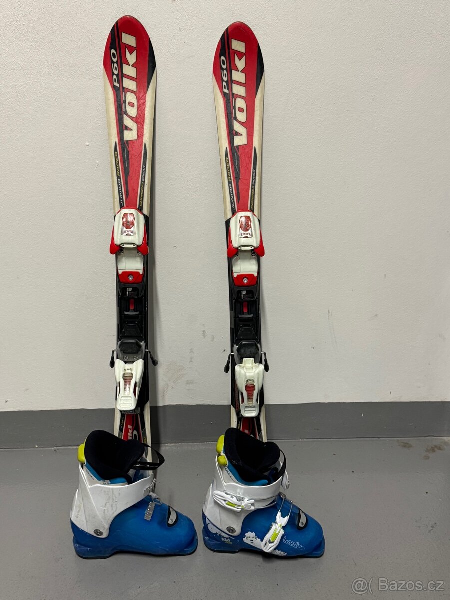 Dětské lyže Völki 100sm + boty vel. 29-32