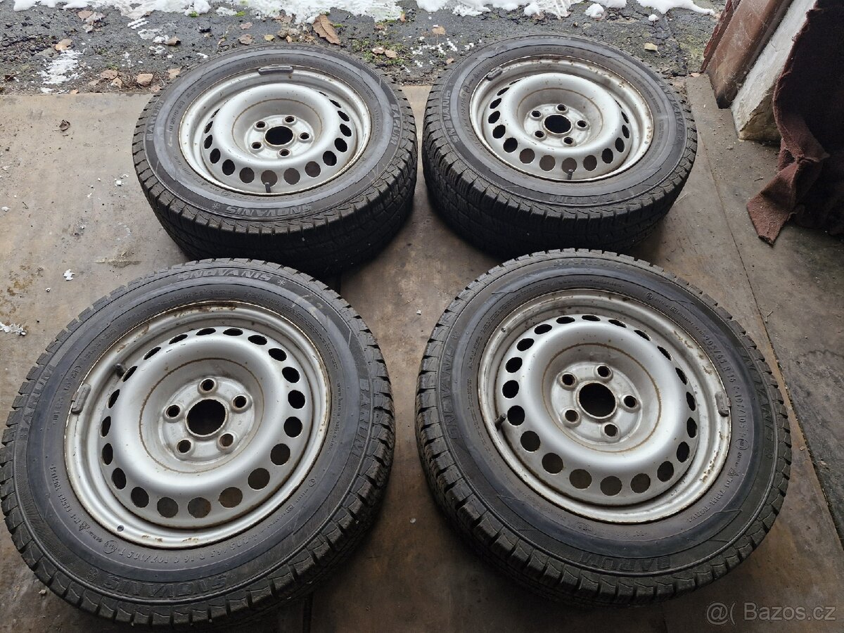 Zimní sada kol, VW T5, r 16