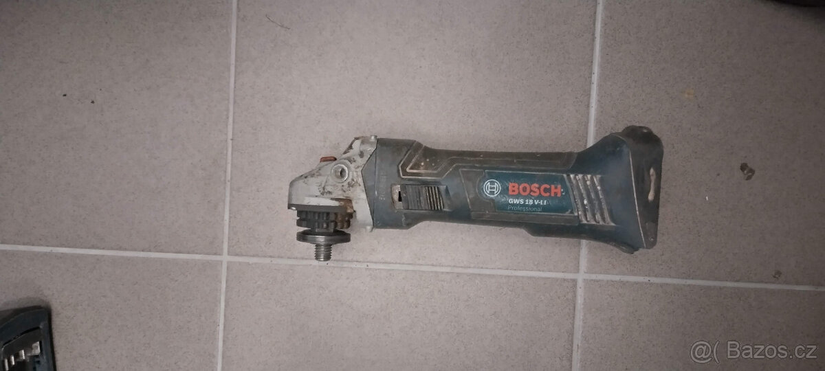 BOSCH GWS 18V-Li - NEFUKNČNÍ